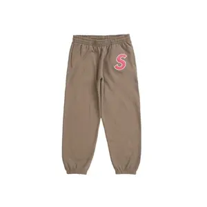Supreme Men's S Logo Sweatpant (SS25) Dusty Brown, from StockX