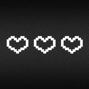 Triple Digits Heart | Car Decal, Laptop Sticker, Vinyl Decal, Funny Gift, Funny Sticker, Cute Decal Car, Trending Sticker S