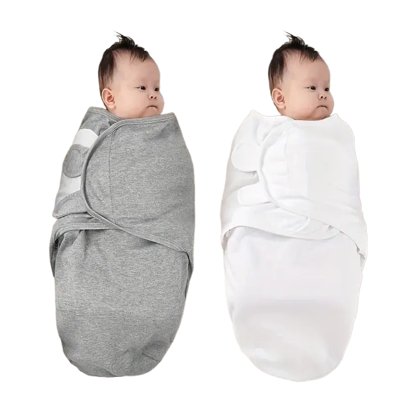 2 Pieces Newborn Swaddle Blanket - Medium Size, Strong Wrap Design 0-6 Months, All-Season Baby Essentials, Perfect Baby Shower 3D Printed Short Sleeve Shorts Set with Socks Autumn and Winter