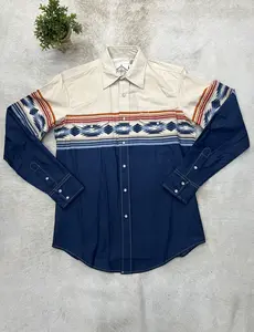 Roper Vintage Manga Larga De Broche Beige/Blue