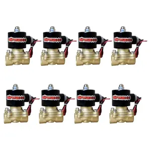 airmaxxx 1/2"npt Brass Air Valves 8-Pack Quickest Response 250 PSI Max