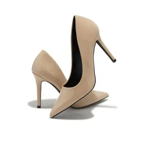 Carolina Pump Heels - Nude