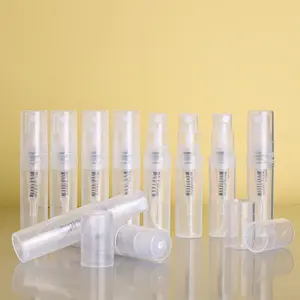 3pcs 2/3/5ML Travel Mini Makeup Perfume Atomizer, Portable Perfume Sample Spray Bottle, Perfume Scent Pump Case, Fragrance Empty Spray Bottle