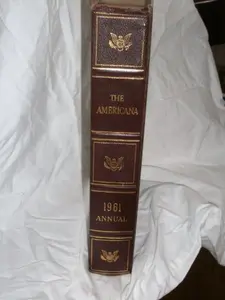 USED-The Americana Annual 1961 An Encyclopedia Of The Events Of 1960 by Dudley & Smith (Hardcover)