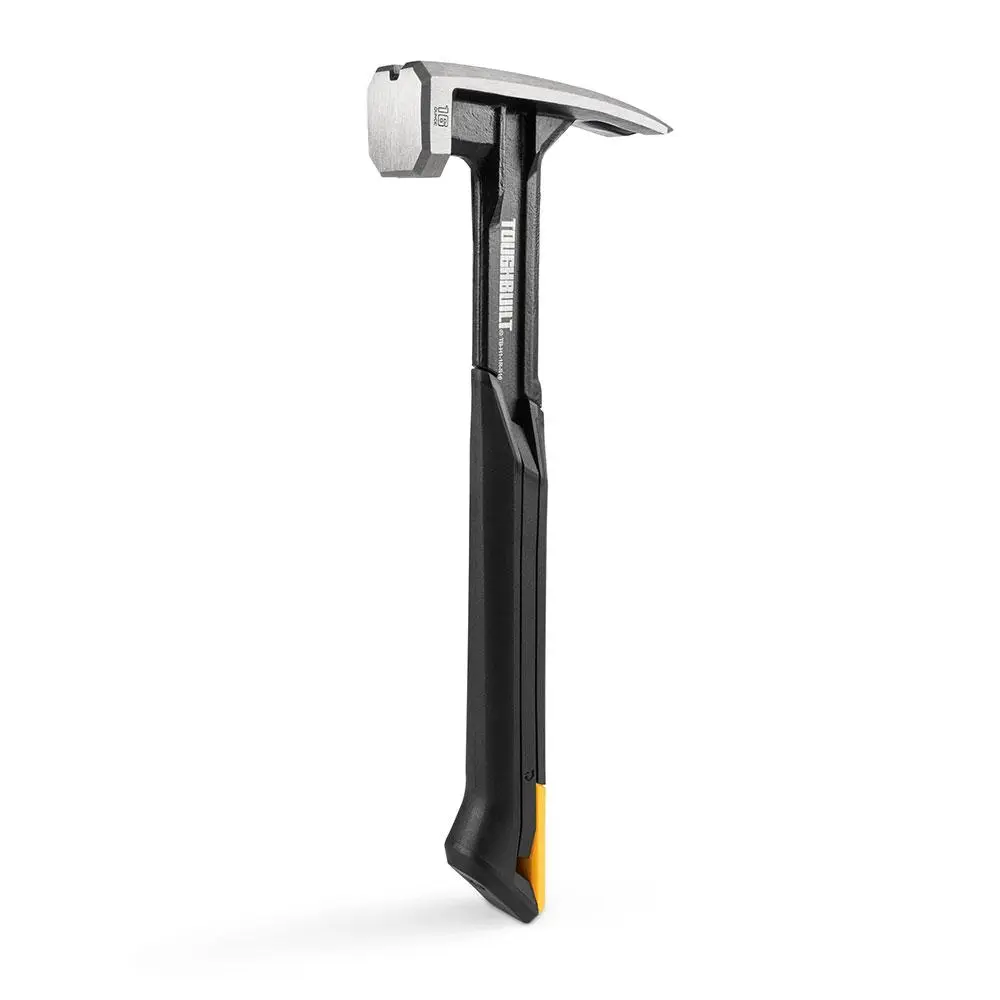 16oz Steel Rip Hammer, Smooth Face & Non-slip Rubber Grip Hammer, Durable Precision Nailing for Construction & Home DIY Projects, Hand Tools