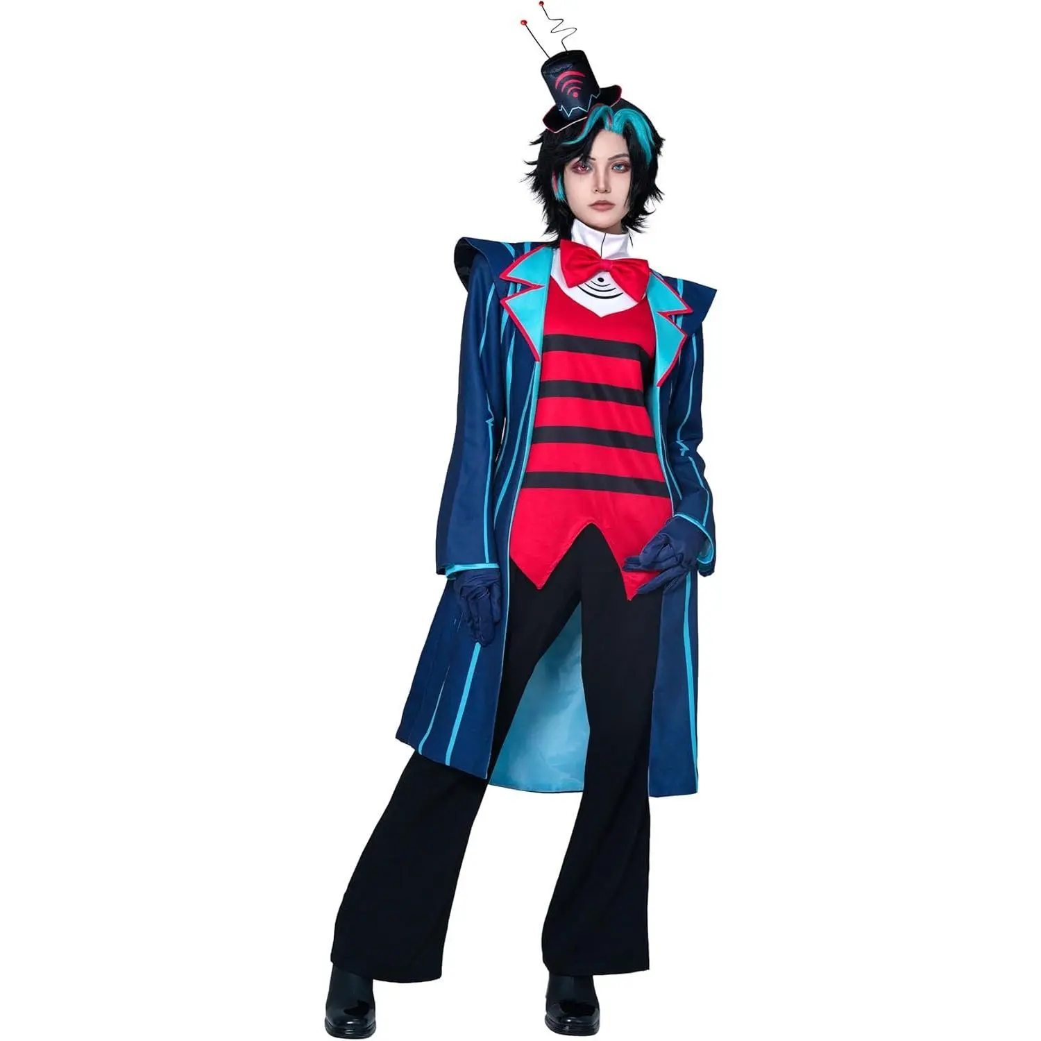 Upgraded Hazbin Hotel Vox Cosplay Costume