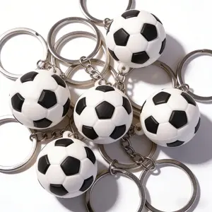 5pcs/set Gift for Her/Him Soccer Ball Keychains with Cleat Charm -Soccer Match Party Favors & Soccer Fan Party Favors, Sport Keyring Gift for Men Women Soccer Enthusiasts, Perfect for Soccer Enthusiasts