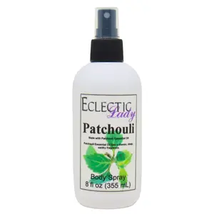 Patchouli Essential Oil Body Spray, Hydrating Body Mist for Daily Use