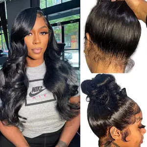 [New In] Wiggins Hair Body Wave Glueless Wig 360 Lace Front Wigs Human Hair Ready To Go Lace Frontal Wig Pre Cut Lace Pre Plucked Hairline Beginner Friendly