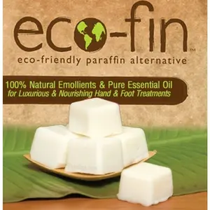 Eco-Fin&trade; Paraffin Alternative - Purity: Unscented / 1 Lb. Tray of 40 Cubes