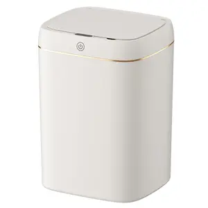 Touchless Motion Sensor Plastic Trash Can for Home & Office