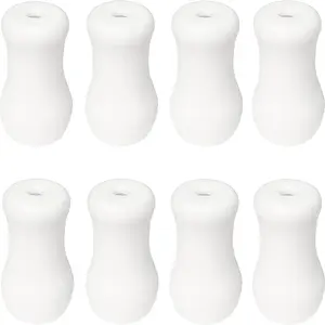 20pcs White Plastic Cord Tassel Window Blind Cord Knobs Drops Pull End for Blinds or Shades