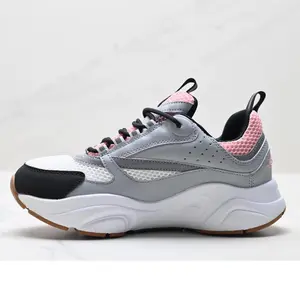 Men Sneakers Rubber Suede Triple Black  White Gold Red Cherry  Casual Trainers