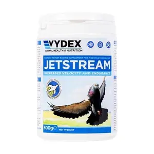 EVYDEX ANIMAL HEALTH & NUTRITION HE MOST POTENT RACINO SUPPLEMENT FOR PIGEONS EVER CREATIO JETSTREAM