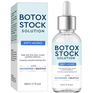 Botox Stock Solution Anti-Aging Serum with Niacinamide & Salicylic Acid for Hydrating Pore-Care Daily Use 30ml - Hydrate, Lightweight