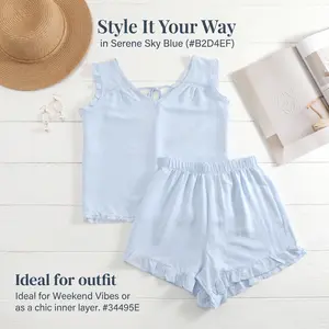 Women's 2-Piece Ultra Soft Plush Fleece Short-Sleeve Pajama Set - Winter Warm, Aesthetic Teddy-Style Matching Lounge Sleepwear, Cute Cloud Coral Heart Essential Home Outfit