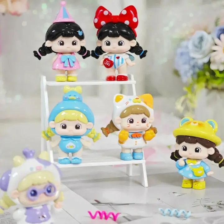Tangtang Ten Sugar Beans Mini Blind Box Figures