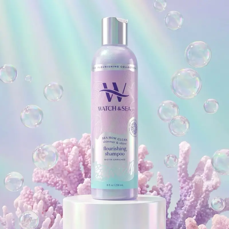 “SEA HOW CLEAN” Shimmer & Shine Detangling Shampoo “SEA HOW CLEAN” Shimmer & Shine Detangling Shampoo