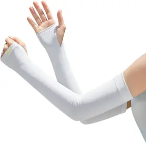 Sun Arm Sleeves for Women and Man [UV Sun Protection & Water Proof] Cooling Arm Compression Sleeves for Daily Wear