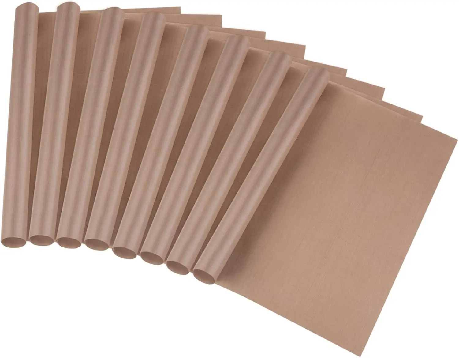 8PCS Non-Stick Teflon Sheets for Heat Press, 12"x16" Sewing Craft Mats for Heat Transfer Machine, Ironing