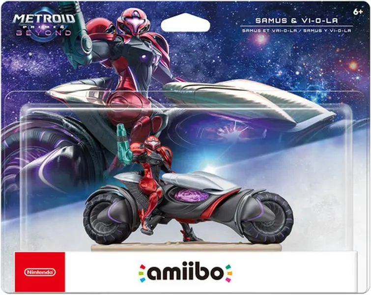 Toys to Life:  Nintendo amiibo - Metroid Prime 4: Beyond - Samus & VI-O-LA  [GAMES ACCESSORIES] Universal Game