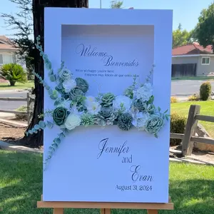 Floral Welcome Sign | Perfect Decor for Any Occasion