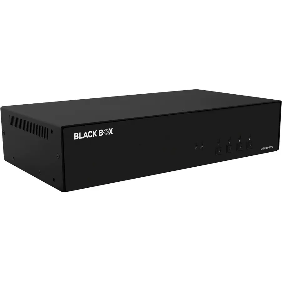 Black Box Secure NIAP 4.0 Certified KVM Switch, FlexPort, Supports HDMI-DisplayPort Connections, Supports Displayport