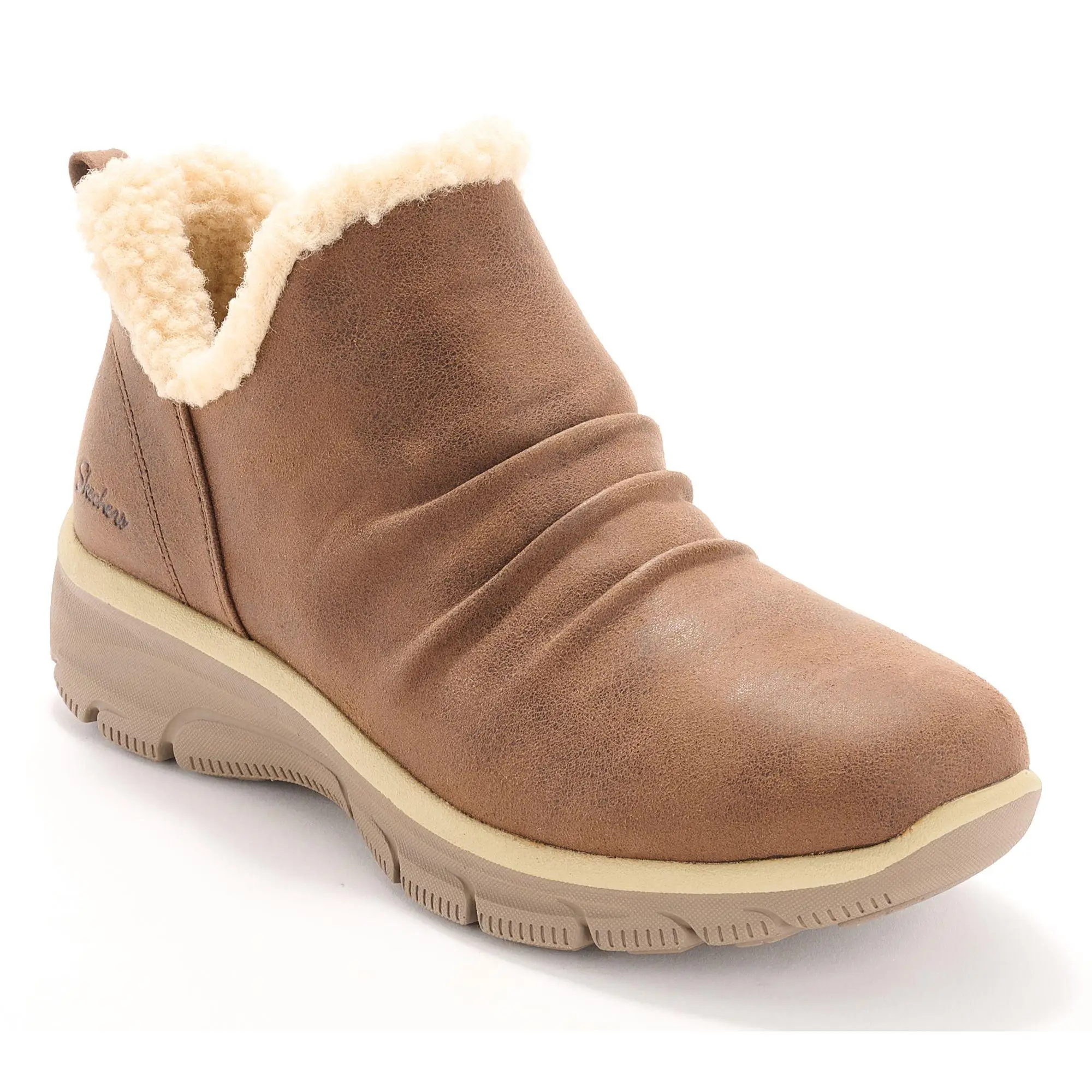 Skechers Easy Going Water-Repellent Ankle Boots -Sweet Treasure