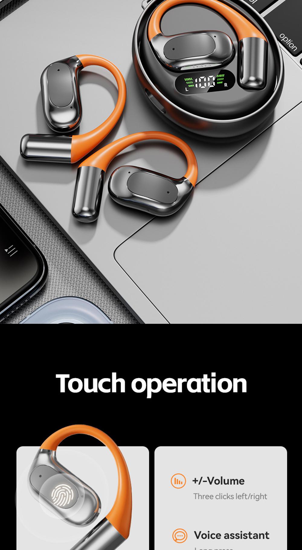 KEAI M113 Bluetooth Wireless 5.4 Earbuds, 2-in-1 OWS Rotatable Bluetooth Earbuds with Charging Case, Suitable for Office, Travel, Sports, Learning, Compatible with iPhone & Android KEAI M113 Bluetooth Wireless 5.4 Earbuds, 2-in-1 OWS Rotatable Bluetooth Earbuds with Charging Case, Suitable for Office, Travel, Sports, Learning, Compatible with iPhone & Android