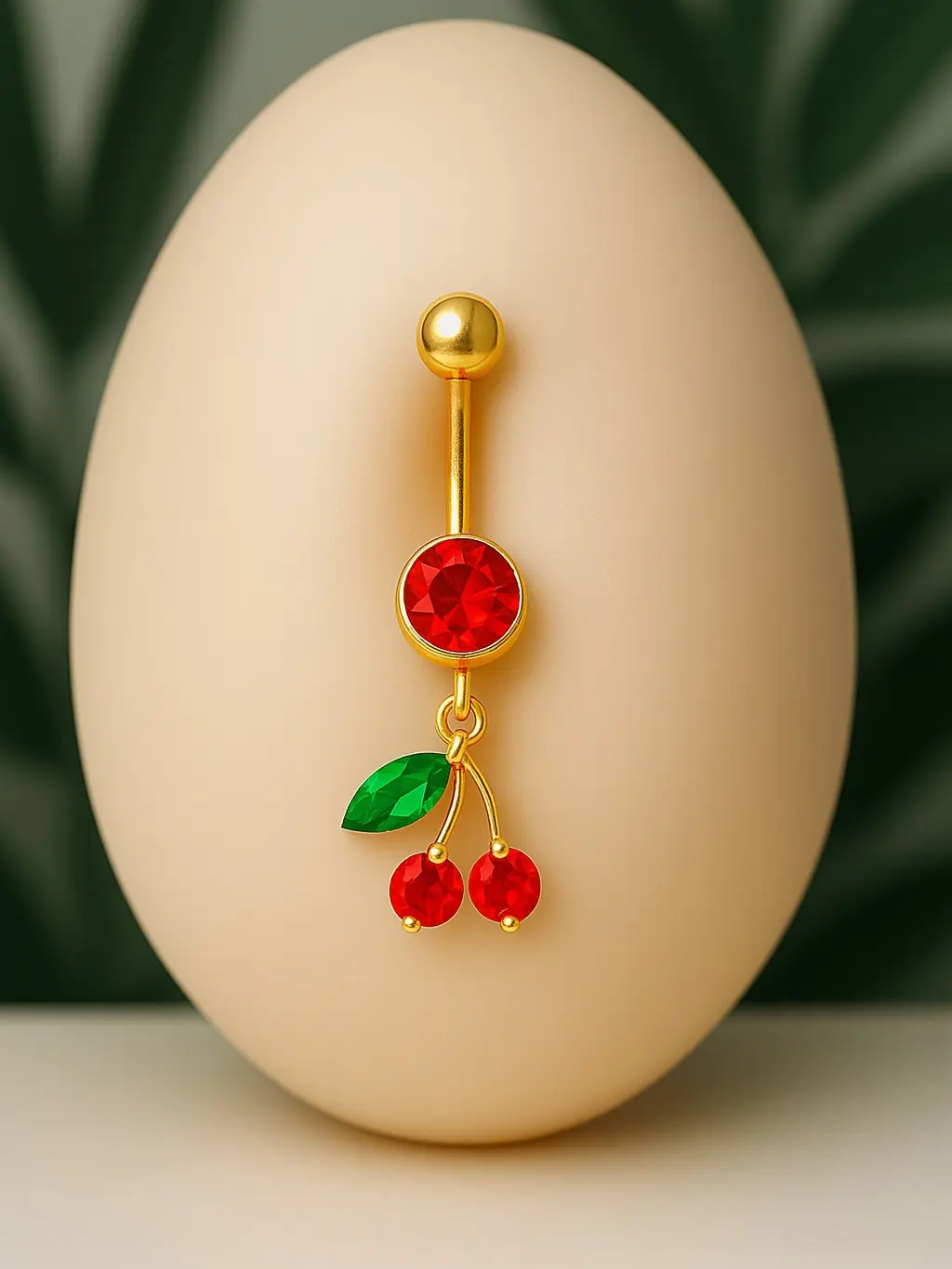 Cherry Belly Piercing Accessory Jewelry