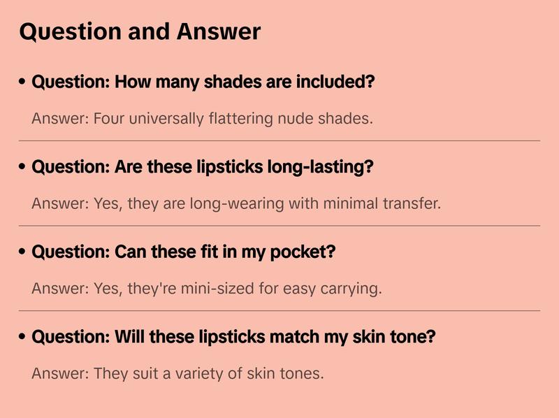 Everyday Nudes Mini Lip Set