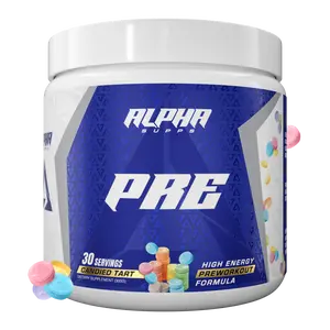 Alpha Supps - PRE Supplement for Muscle Building and Fitness