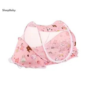 Baby Mosquito Net Folding Crib Netting Baby Bedding Lounger to Keeping Baby from Climbing Out Crib Tent