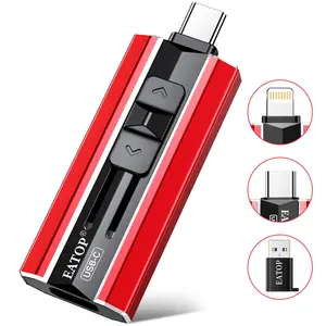 EATOP Flash Drives Intended for iPhone, Memory Stick Storage for Photos and Videos, USB External Memory Storage Flash Drive Compatible with iPhone iPad Android and Computers tiktokshopspringglowup