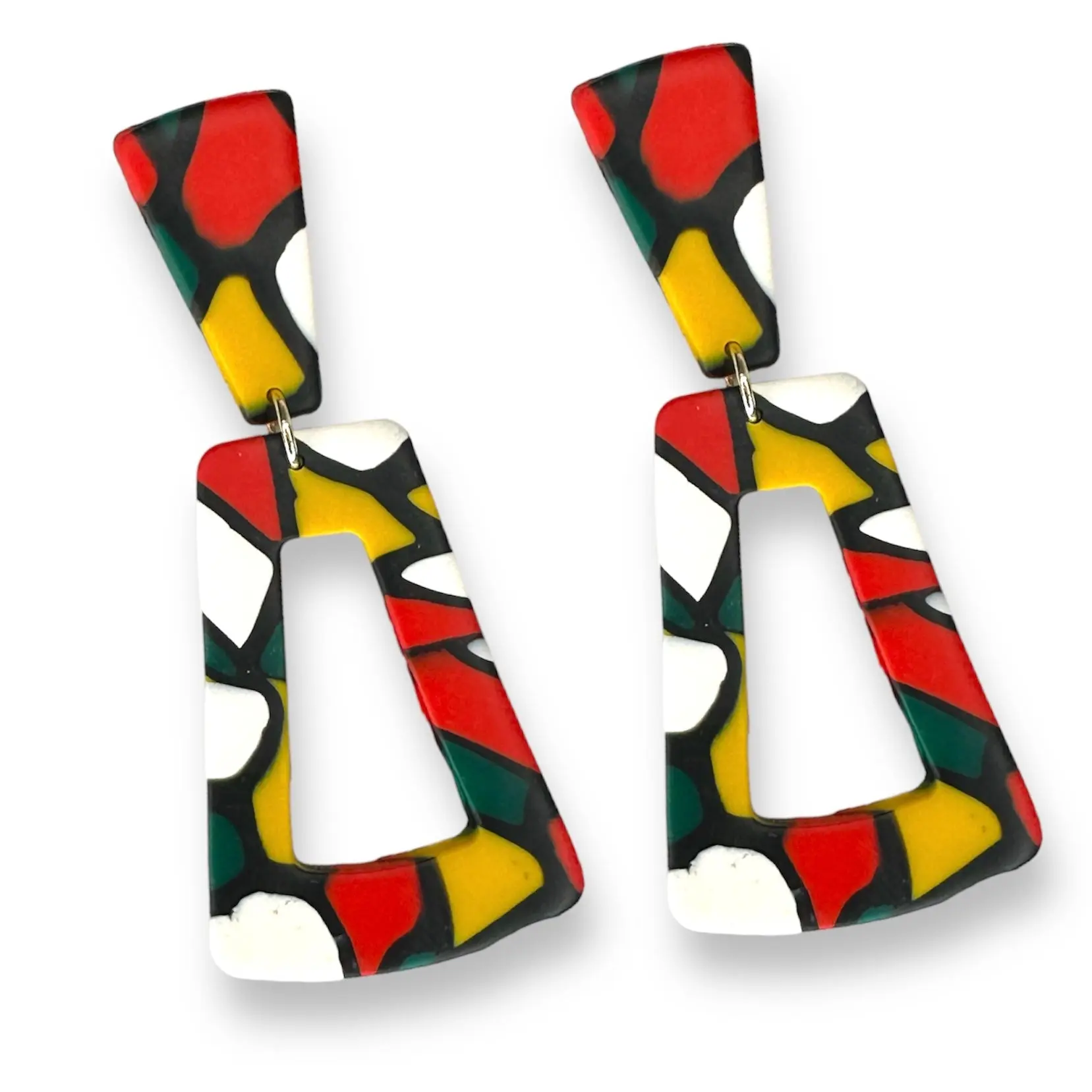 REECE (90’s) - Statement Polymer Earrings