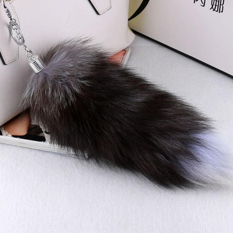 2025 Summer Viral  Fox Tail Keychain -  Kawaii Gothic EDC Accessory (EGirls & Cosplayers) Pendant,Fur Anime Cosplay Bag Charm for Rave/Conventions
