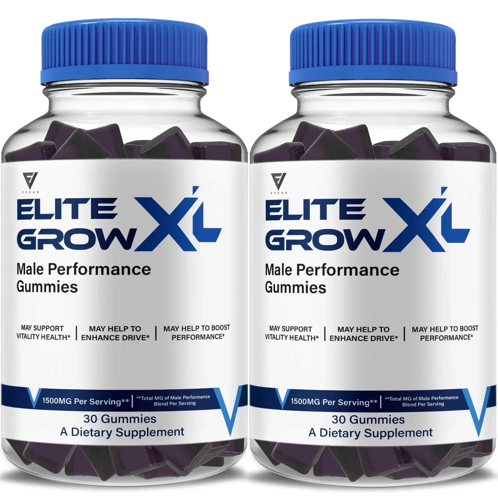 (2 Pack) EliteGrow Gummies Supplement (2 Month Supply)