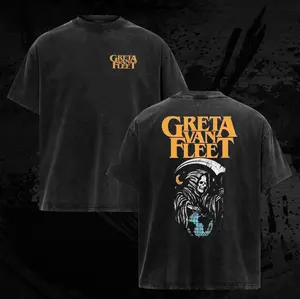 GRETA VAN FLEET LIVE IN AMSTERDAM WORLD TOUR T-shirt & Hoodie, metal band shirt, rock tour t-shirt, alternative band merch, trending t-shirt, 90s graphic tee, vintage graphic tee, grunge aesthetic shirt, classic rock merch