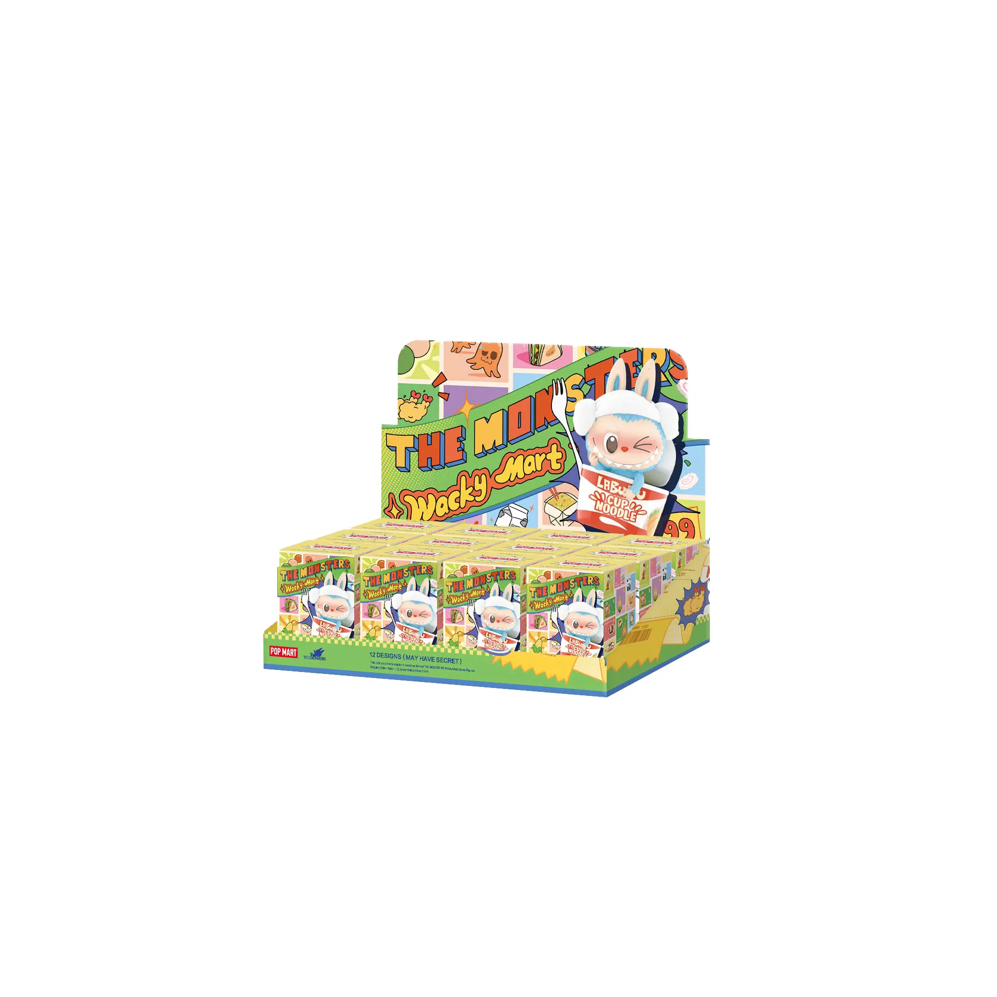 Labubu The Monsters Wacky Mart Series "Figure Sealed Case (12 Blind Box)" LAB08
