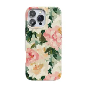Casely iPhone 16 Pro Max Case | The Garden Room | Painted Petals | Compatible with MagSafe | Classic Ultra Thin Design