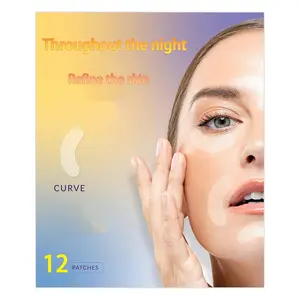 120pcs Facial Patch Set, Overnight Use Face Smoothing Patches, Designed for Forehead, Between Eyes, Mouth Area, Lips & Eye Zones