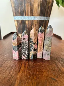 Rhodonite Crystal Towers