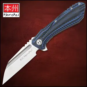 Honshu Sumorusodo Black & Blue Pocket Knife Honshu Sumorusodo Black & Blue Pocket Knife