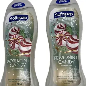 Softsoap Body Wash, Pepermint Candy, Holiday Edition 20 Fluid Ounces