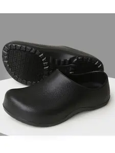 Non-Slip Waterproof Headed Slippers with Insoles, Ideal for Chefs Kitchen Hospital Outdoor Casual Walking, Lightweight Breathable Safety Protection, Non Slip Eva, House Slippers, Anti slip slippers
