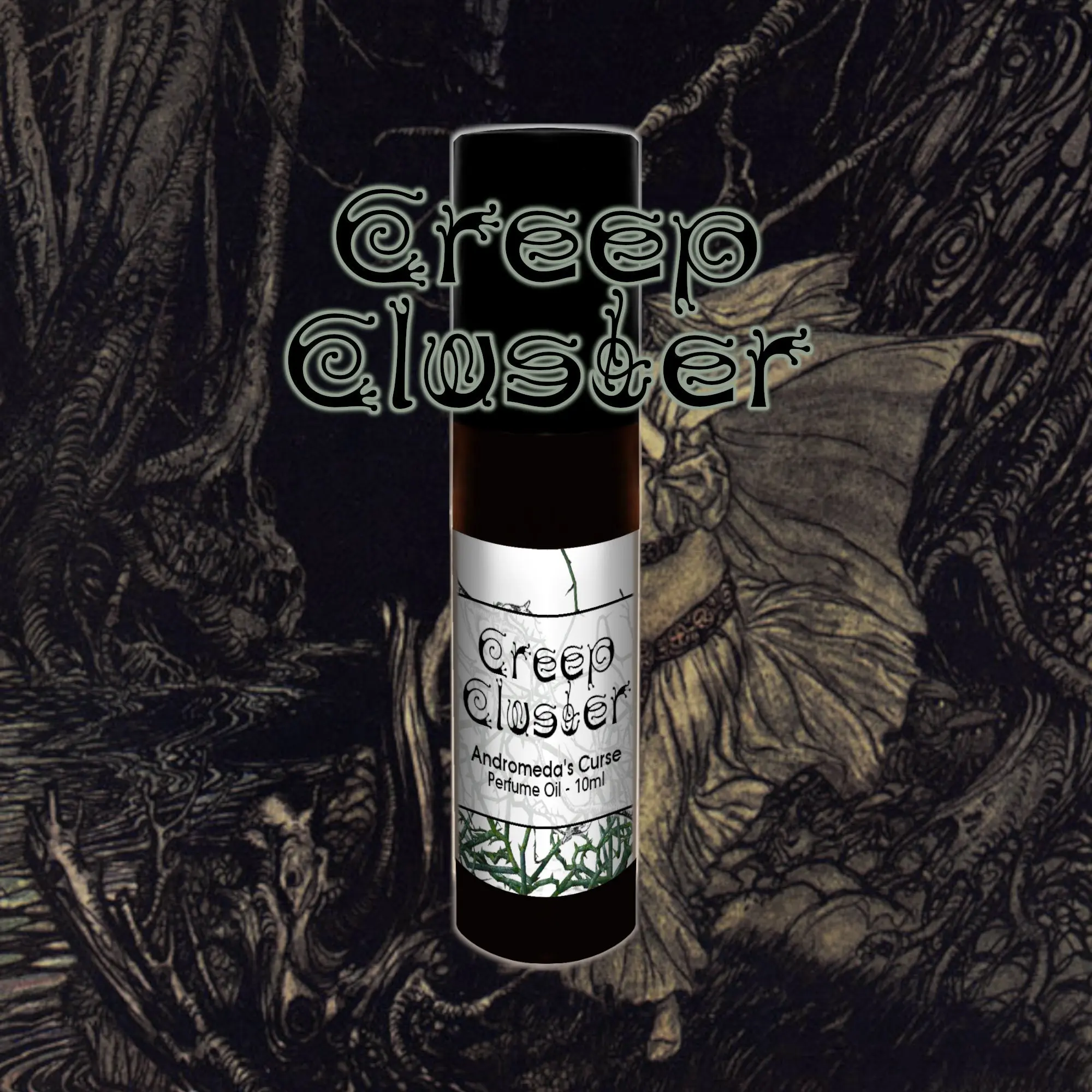 Creep Cluster - Green Fennel, Salt, Vanilla - Rollerball Perfume Oil