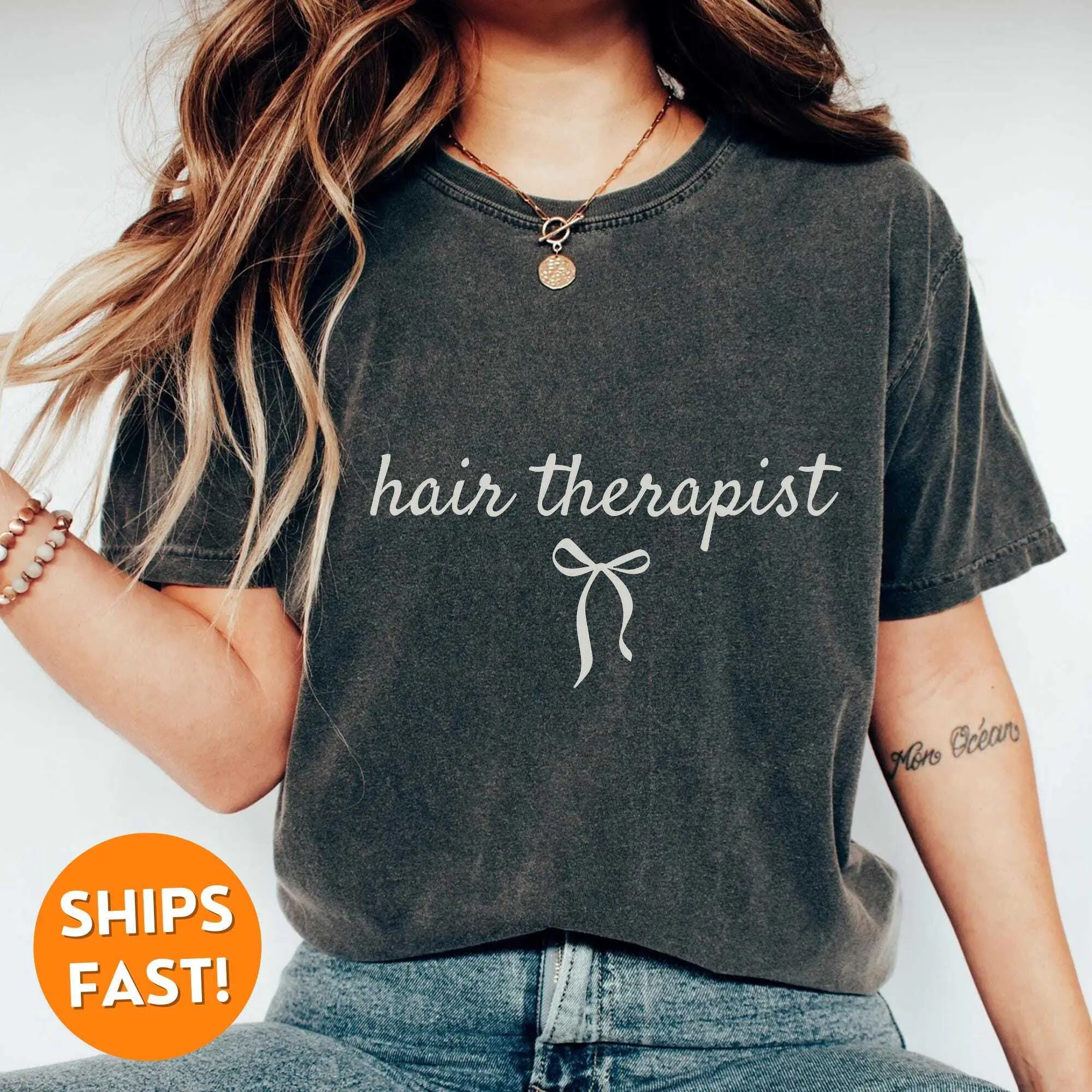 Comfort Colors  Hairstylist Shirt, Hairstylist TShirt,  hairdresser tshirt, hairstylist tee, hairdresser shirt Top Womenswear Medium Streetwear Summer Cotton
