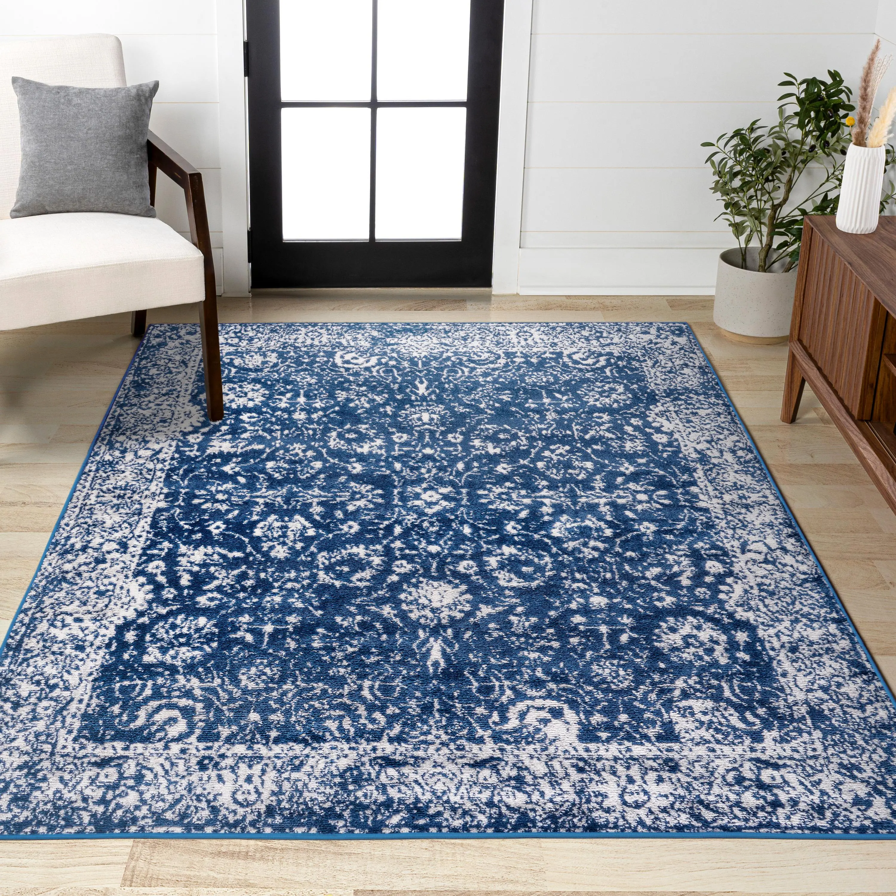 JONATHAN Y Soleiman Modern Persian Indoor Area Rug - Contemporary Decorative Home Decorative Rug for Living Room, Bedroom, Contemporary Decorative Rug