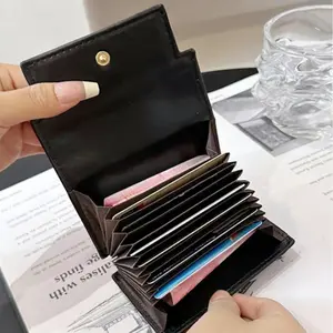 Women's Fashionable Solid Color Card Holder, Casual StylishCard Holder, Lightweight Card Holder for Daily Use, Women'sminimalist wallet， Compact，Organizer，Storage
