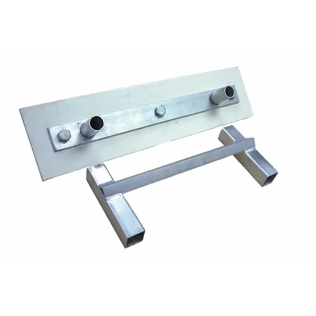 212 MAIN 18 in. Removable Youth-Size Pitchers Plate with Ground Anchor, Pitching Aid